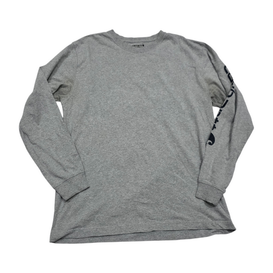 Playera Manga Larga Carhartt Mediana M Loose Fit Gris