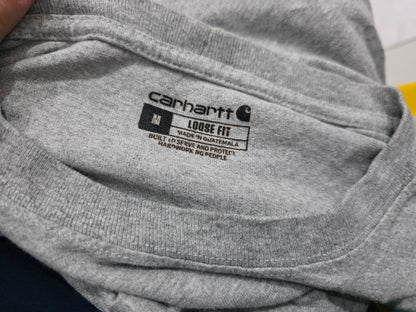 Playera Manga Larga Carhartt Mediana M Loose Fit Gris