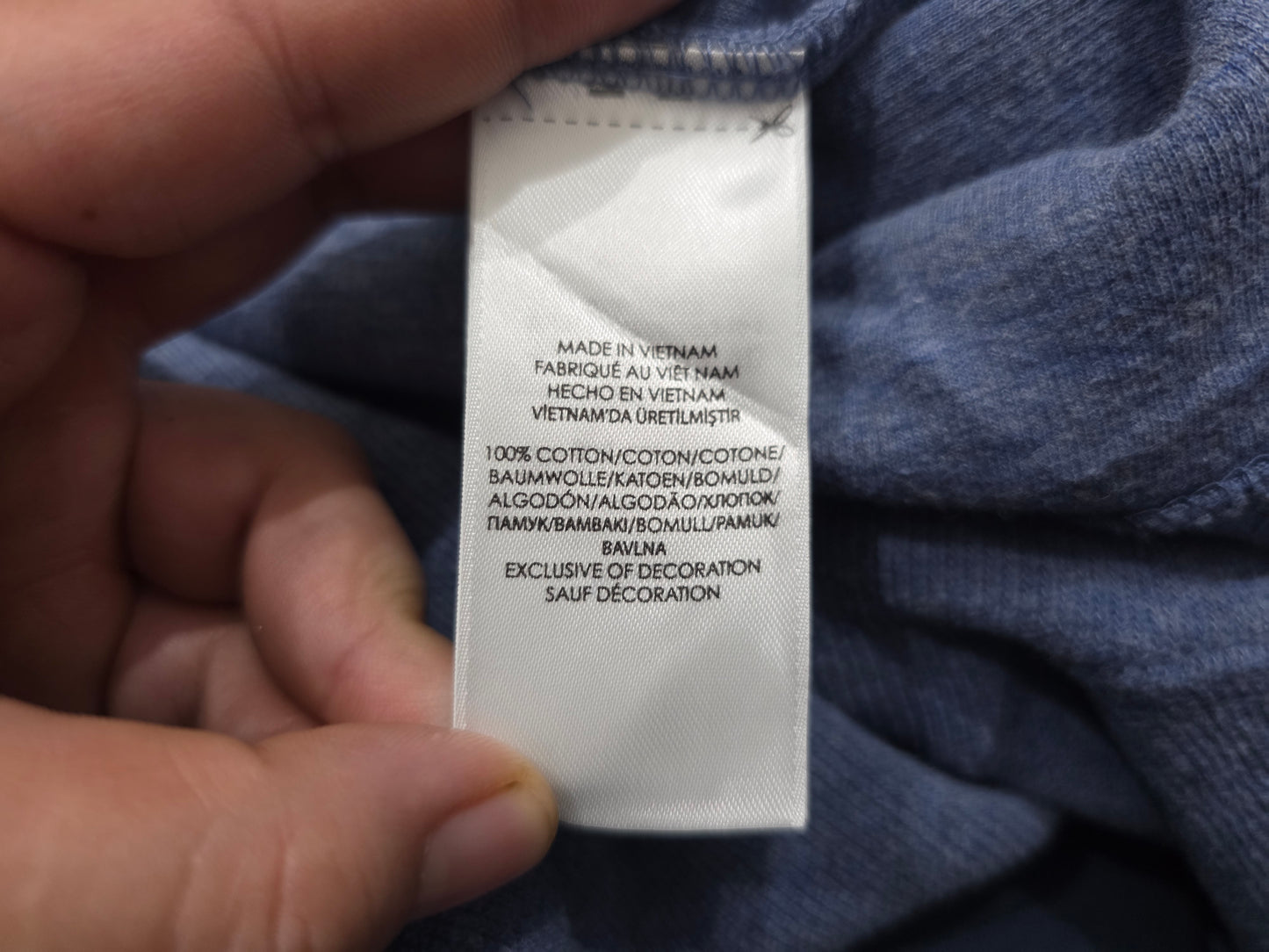 Sueter Ralph Lauren Mediana M Azul Pony Azul