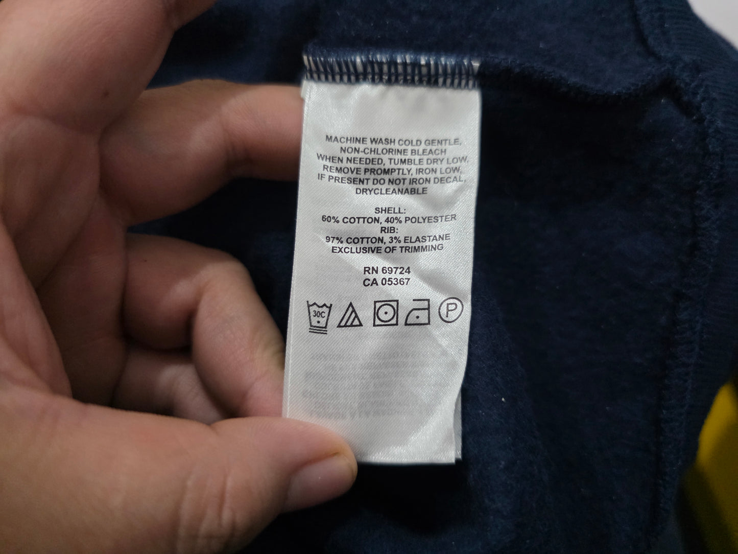 Sudadera Columbia Grande L Azul