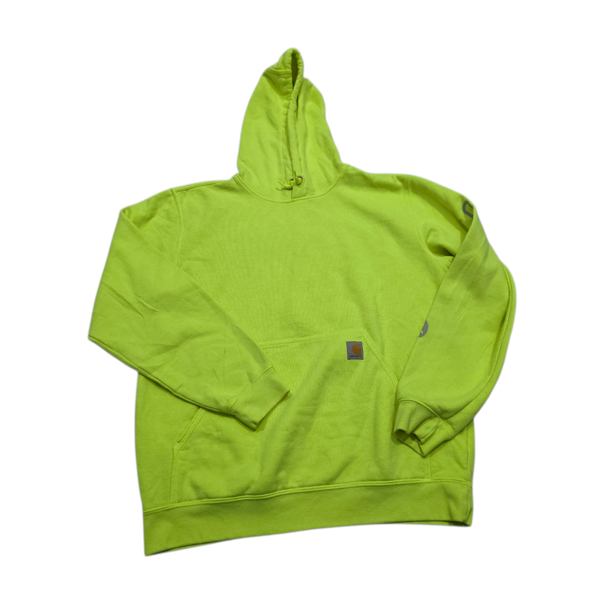 Sudadera Carhartt Grande L Loose Fit Verde Fosforescente