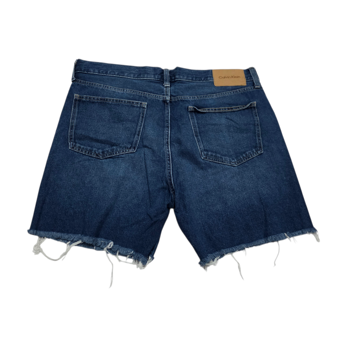 Bermuda Calvin Klein Talla 34 Azul Relaxed Short Fit