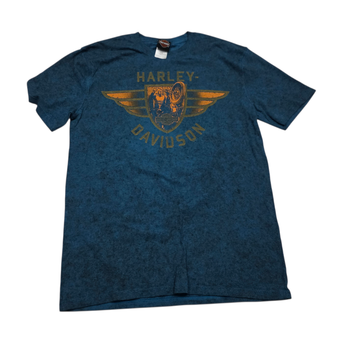 Playera Harley Davidson Grande L Azul Savannah