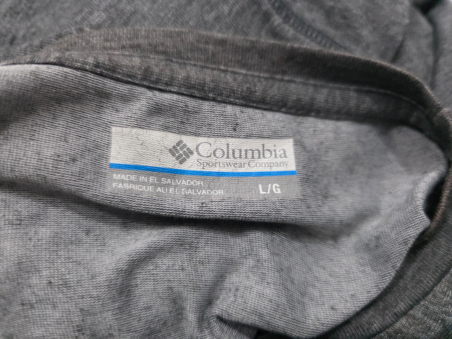 Playera Columbia Grande L Gris