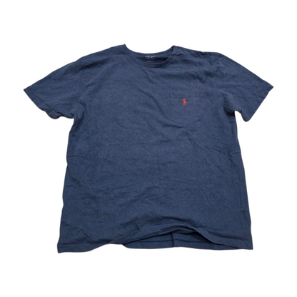 Playera Ralph Lauren Grande L Azul Pony Rojo