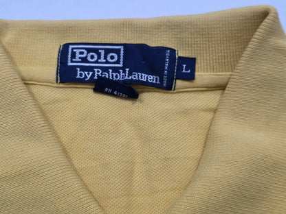Playera Polo Ralph Lauren Grande L Amarillo Y Azul