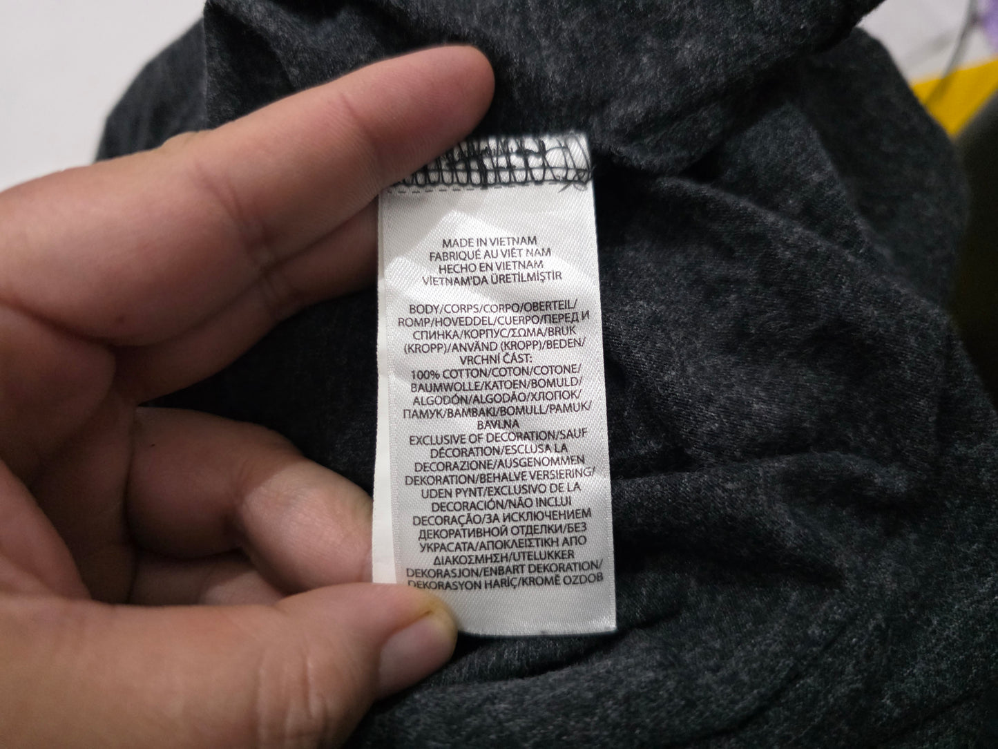 Playera Ralph Lauren Grande L Gris Classic Fit Pony Blanco