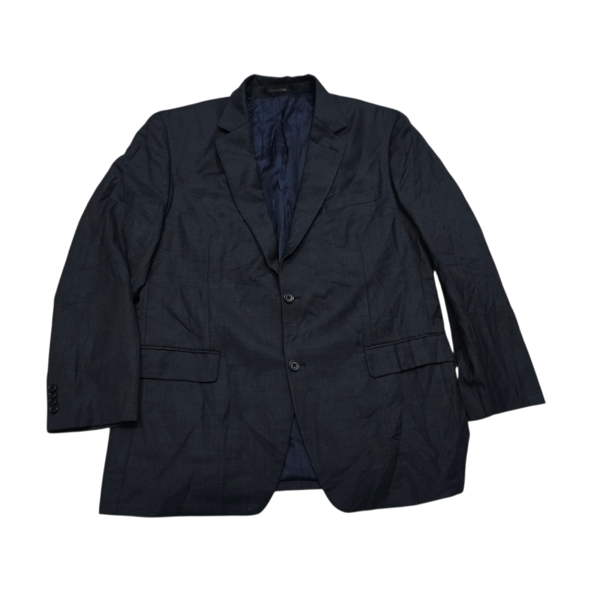 Saco Michael Kors 43l Azul Grisaceo Azul Lisa 43r