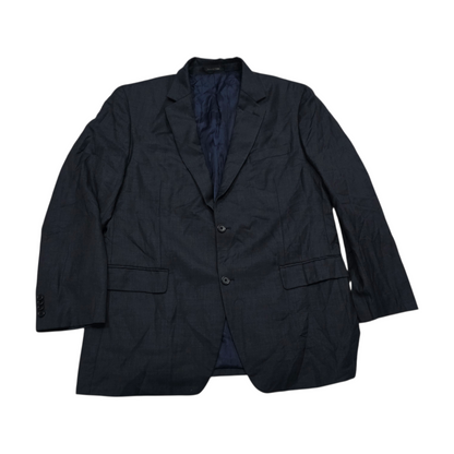 Saco Michael Kors 43l Azul Grisaceo Azul Lisa 43r