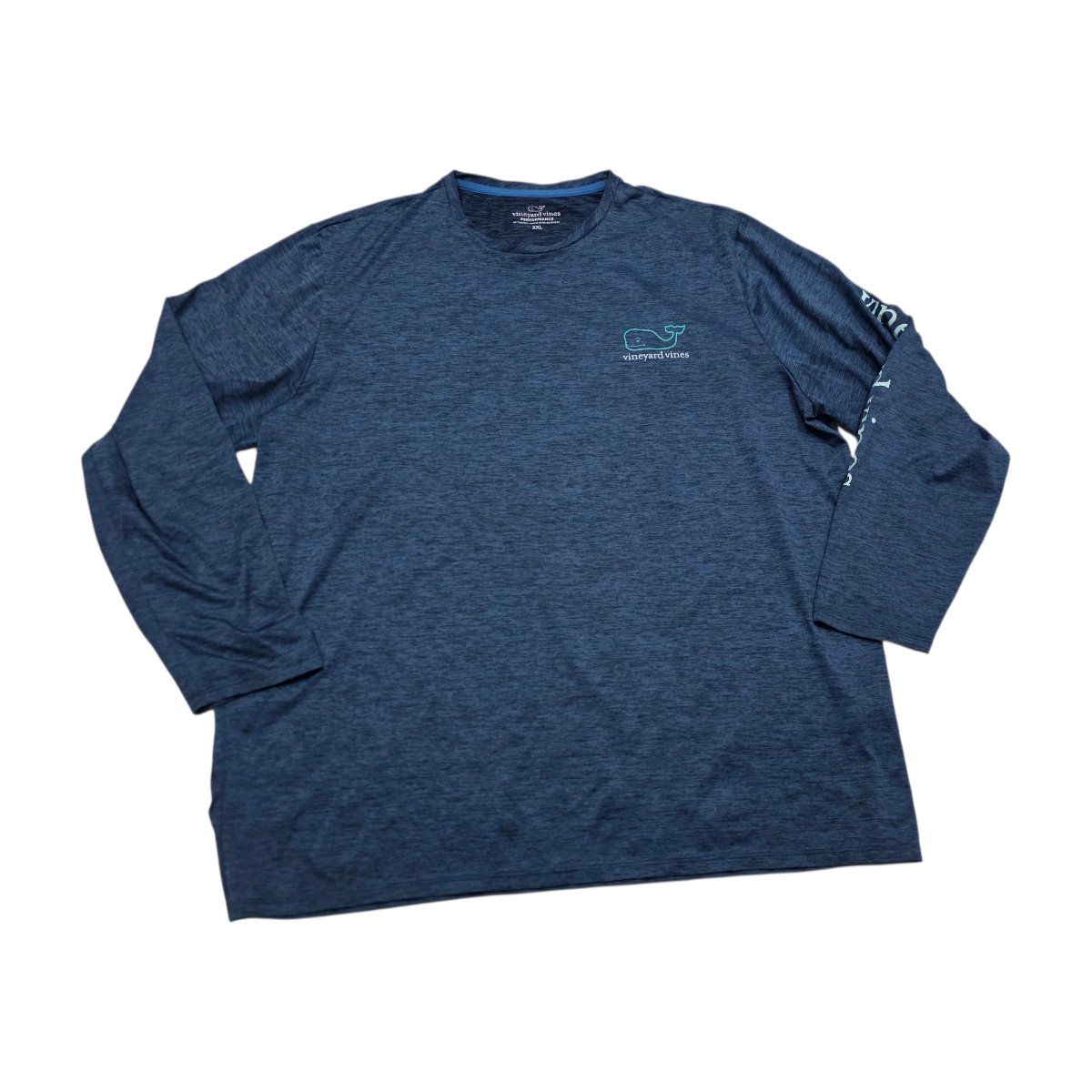 Playera Manga Larga Vineyard Vines Performance 2xl Azul