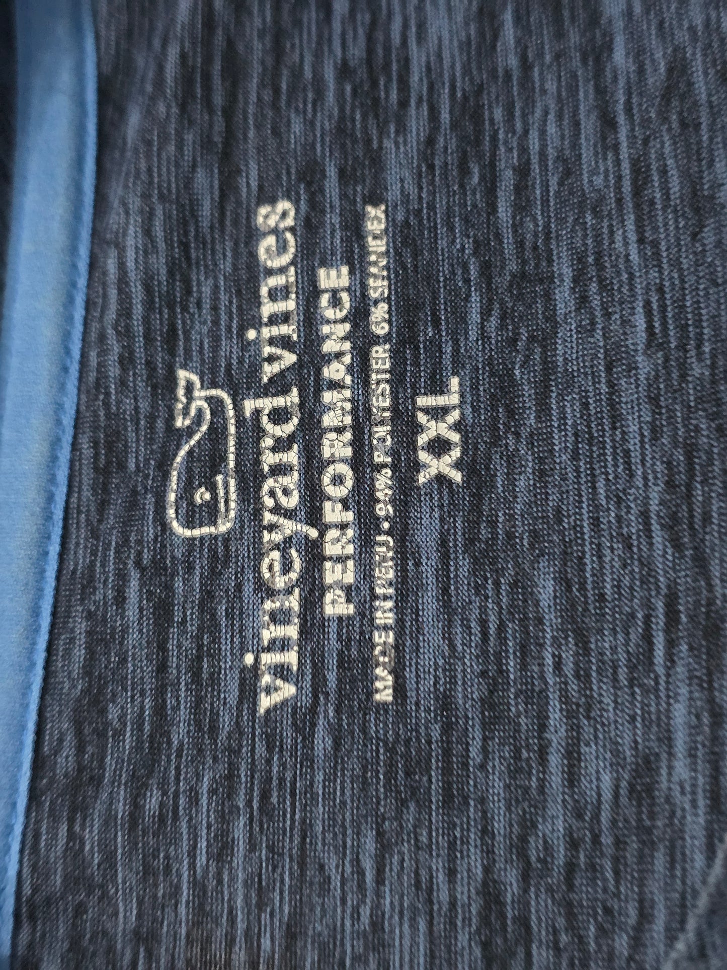 Playera Manga Larga Vineyard Vines Performance 2xl Azul