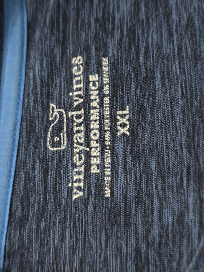 Playera Manga Larga Vineyard Vines Performance 2xl Azul