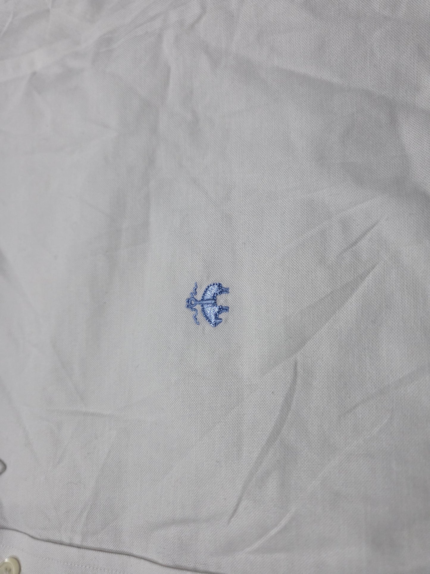 Camisa Brooks Brothers 2xl Regular Fit Blanco