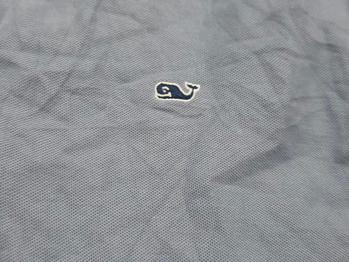 Sudadera Vineyard Vines 2xl Azul Deslavado Medio Cierre