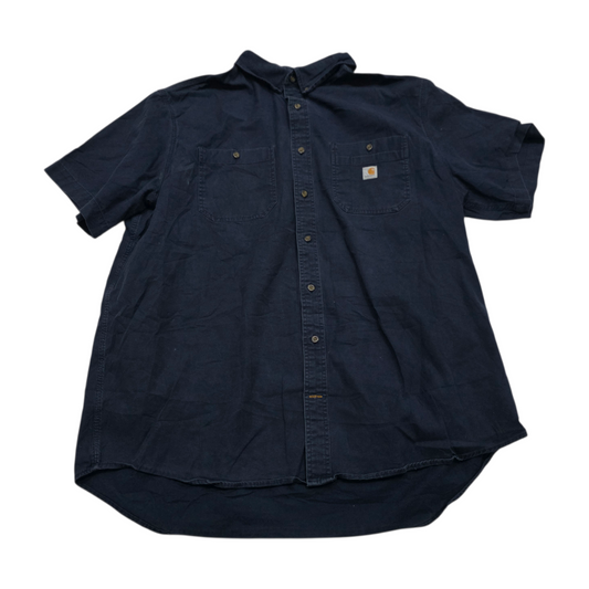 Camisa Carhartt 3xl Relaxed Fit Alto Azul Deslavado