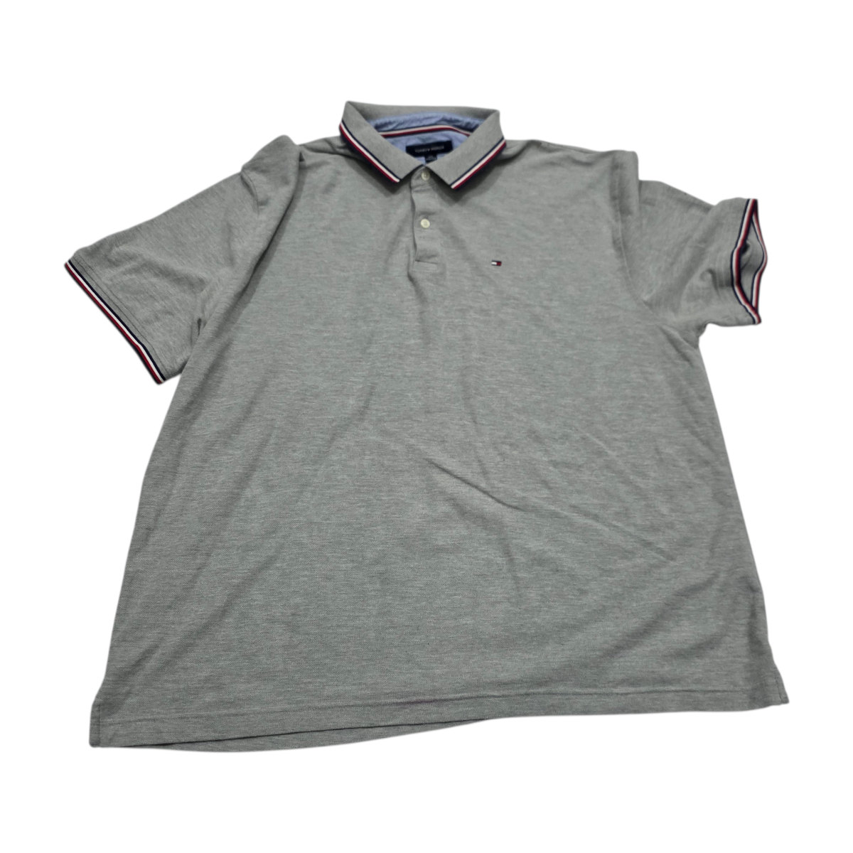 Playera Polo Tommy Hilfiger 3xl Regular Fit Gris
