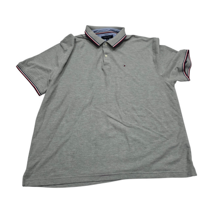 Playera Polo Tommy Hilfiger 3xl Regular Fit Gris