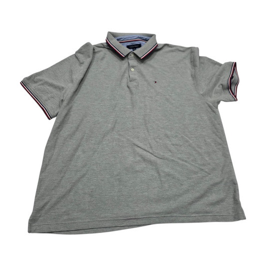 Playera Polo Tommy Hilfiger 3xl Regular Fit Gris