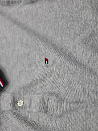 Playera Polo Tommy Hilfiger 3xl Regular Fit Gris