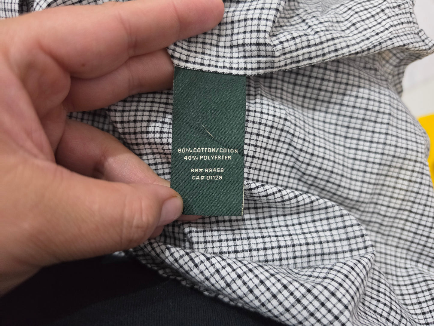 Camisa Ralph Lauren Adolescente 20 Cuadro