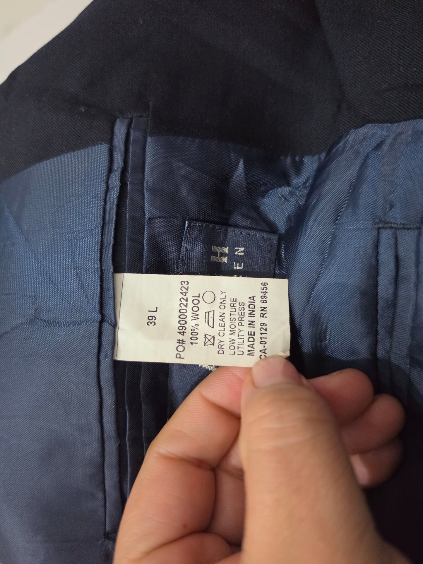 Saco Ralph Lauren 39l Azul