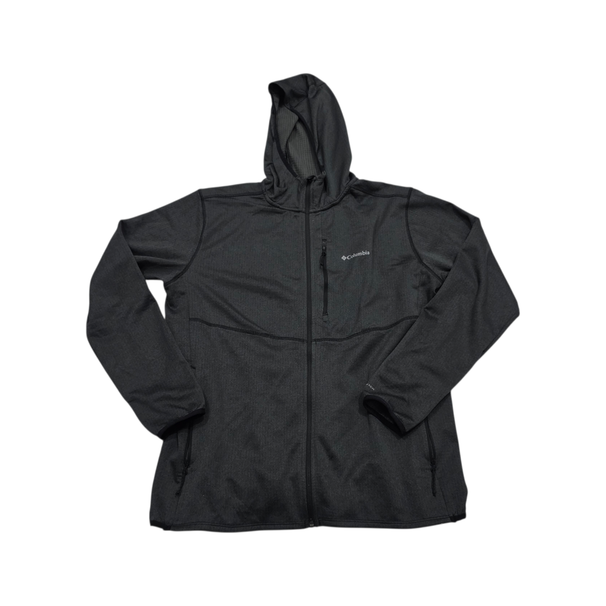 Sudadera Columbia Xgrande Xl Gris Omni Wick