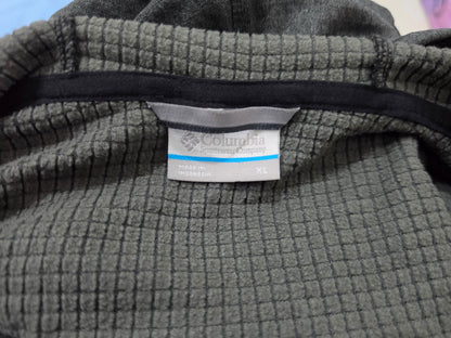 Sudadera Columbia Xgrande Xl Gris Omni Wick