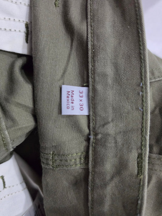 Pantalon Carhartt 33x30 Relaxed Fit Verde