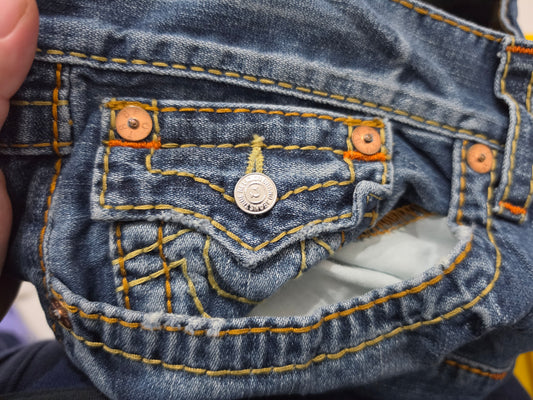 Pantalon True Religion 38 Azul