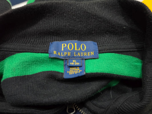 Sueter Ralph Lauren Adolescente 18-20 Verde Y Azul