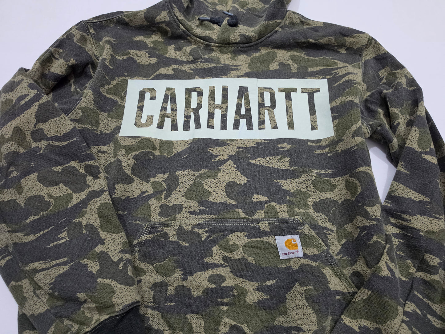 Sudadera Carhartt Chico S Loose Fit Camuflaje