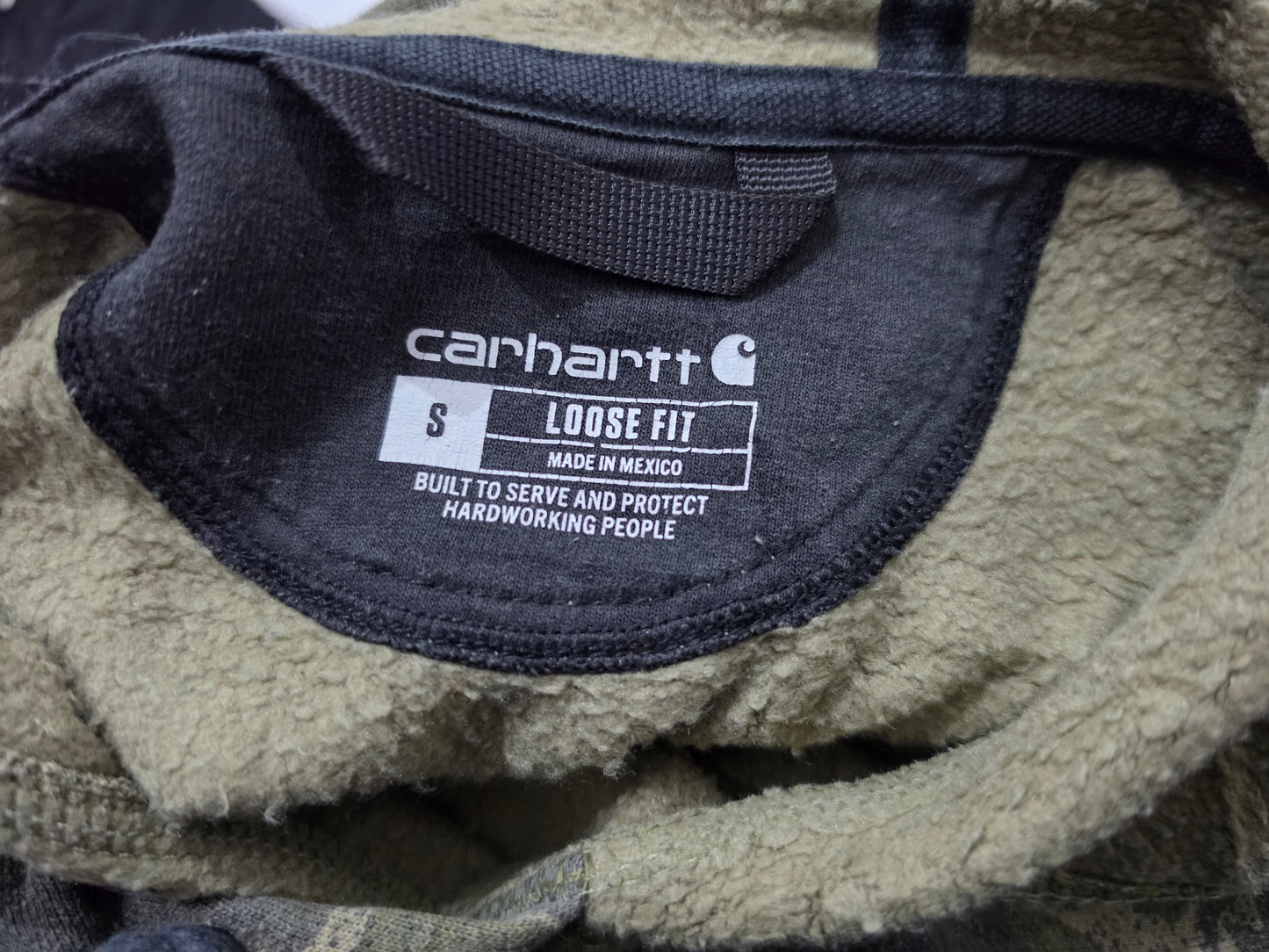 Sudadera Carhartt Chico S Loose Fit Camuflaje
