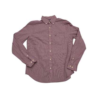 Camisa Nautica Chico S Cuadro Rojo