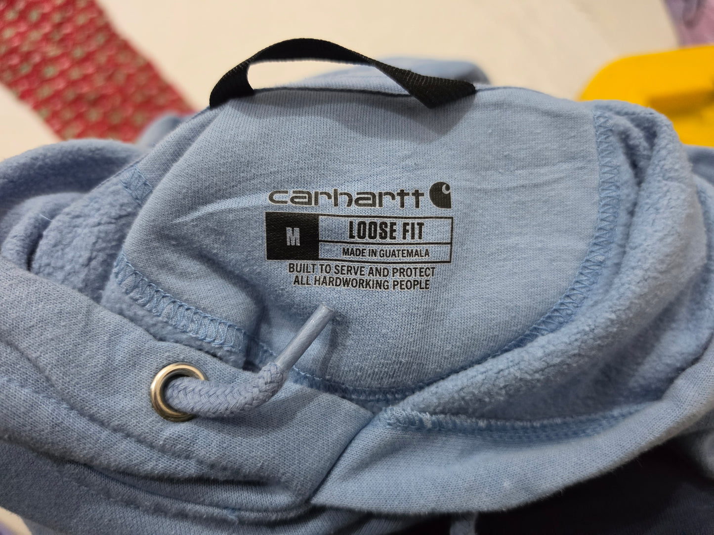 Sudadera Carhartt Mediana M Loose Fit Azul