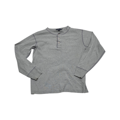 Playera Manga Larga Ralph Lauren Mediana M Gris