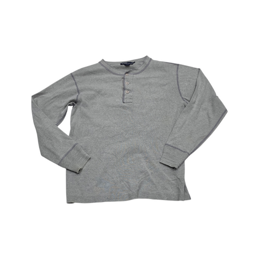 Playera Manga Larga Ralph Lauren Mediana M Gris