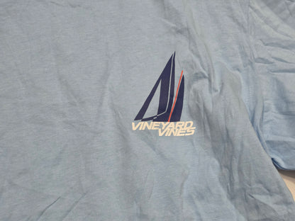 Playera Vineyard Vines Mediana M Azul Claro