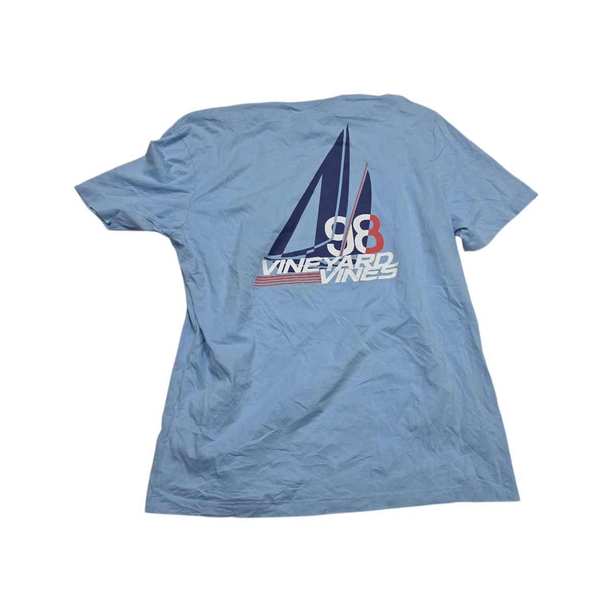 Playera Vineyard Vines Mediana M Azul Claro