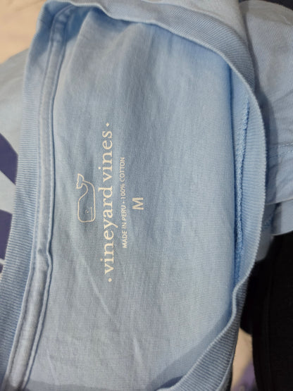 Playera Vineyard Vines Mediana M Azul Claro