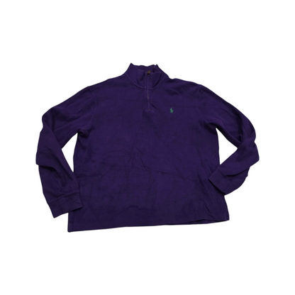 Sueter Ralph Lauren Mediana M Morado Pony Verde
