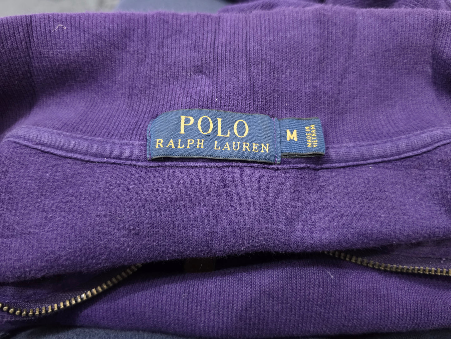 Sueter Ralph Lauren Mediana M Morado Pony Verde