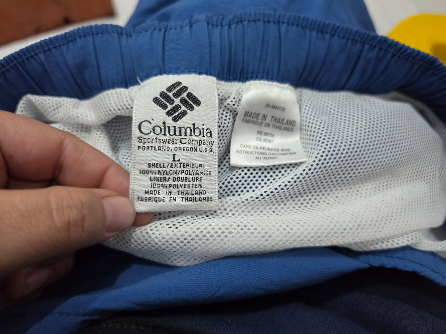Bermuda Columbia Grande L Azul Cinturon