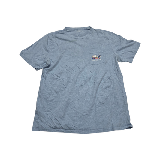 Playera Vineyard Vines Grande L Azul Claro