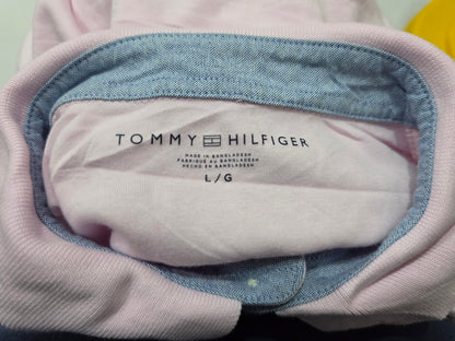 Playera Polo Tommy Hilfiger Grande L Rosa