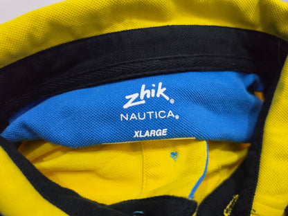 Playera Polo Nautica Zhik Xgrande Amarillo