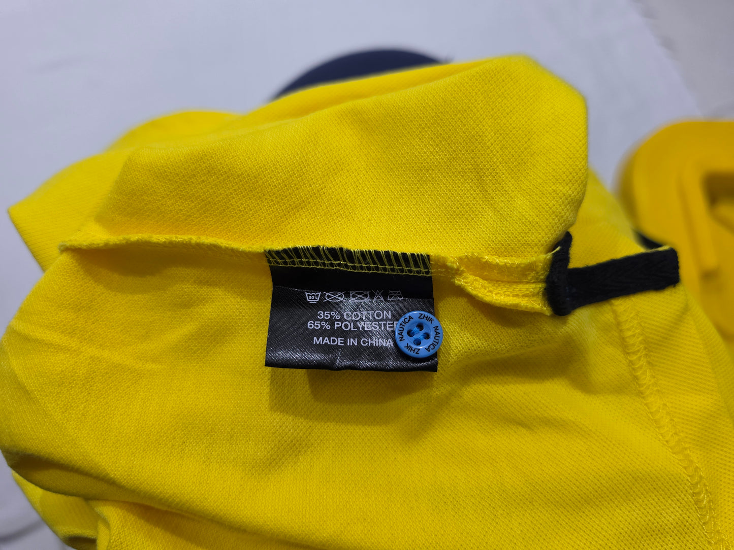 Playera Polo Nautica Zhik Xgrande Amarillo