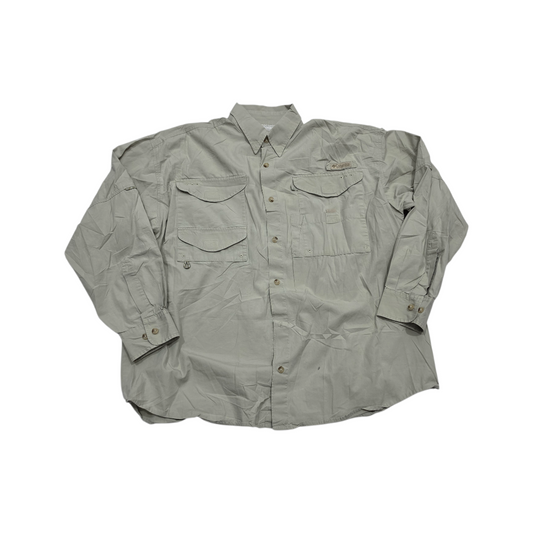 Camisa Columbia Xgrande Xl Gris