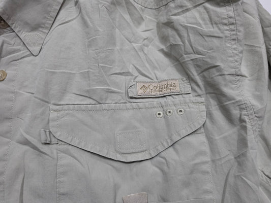 Camisa Columbia Xgrande Xl Gris