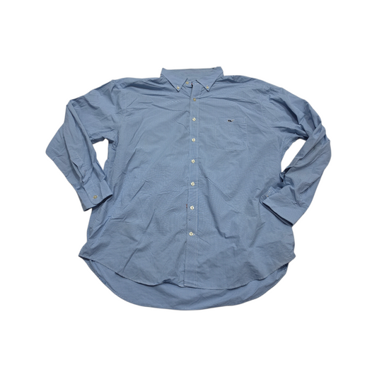 Camisa Vineyard Vines 2xl Classic Fit Azul Cuadro