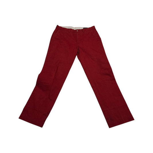 Pantalon Ralph Lauren 34x32 Classic Fit Rojo